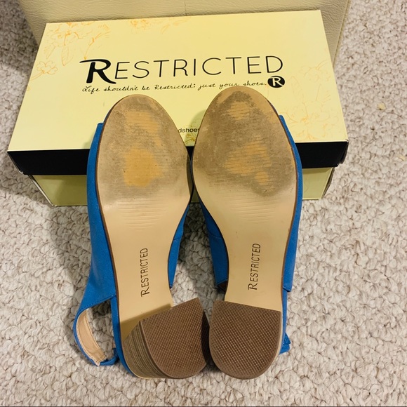Restricted Columbia block heels - Picture 7 of 7